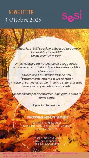 I prossimi appuntamenti