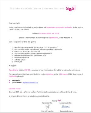 Assemblea generale 2026