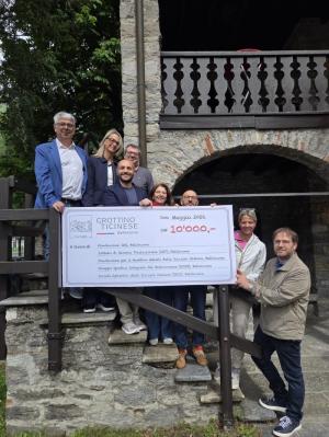 Sostegno prezioso da Grottino Ticinese di Bellinzona